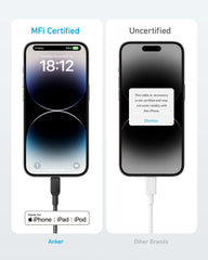 Anker 310 USB-C to Lightning Cable (6 ft /10 ft /3 ft)