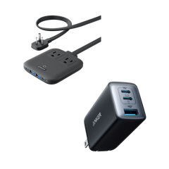 Anker Nano Charging Station (6-in-1, 67W) and Anker 735 Charger (Nano II 65W)