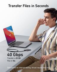 Anker 515 USB-C to USB-C Cable (Thunderbolt 4 Compatible)(2 packs)