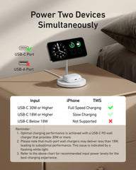 Anker MagGo Wireless Charger (2-in-1, Stand)