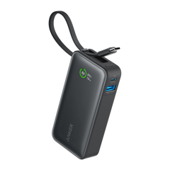 Anker Nano Power Bank (30W, Built-In USB-C Cable) and Anker Nano Charger (20W)