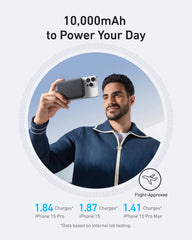 Anker MagGo Power Bank (10K, Slim)  | 2-Pack