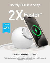 Refurbished Anker MagGo Magnetic Charging Station (8-in-1)